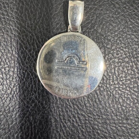 Libra Zodiac Pendant - Picture 2 of 2